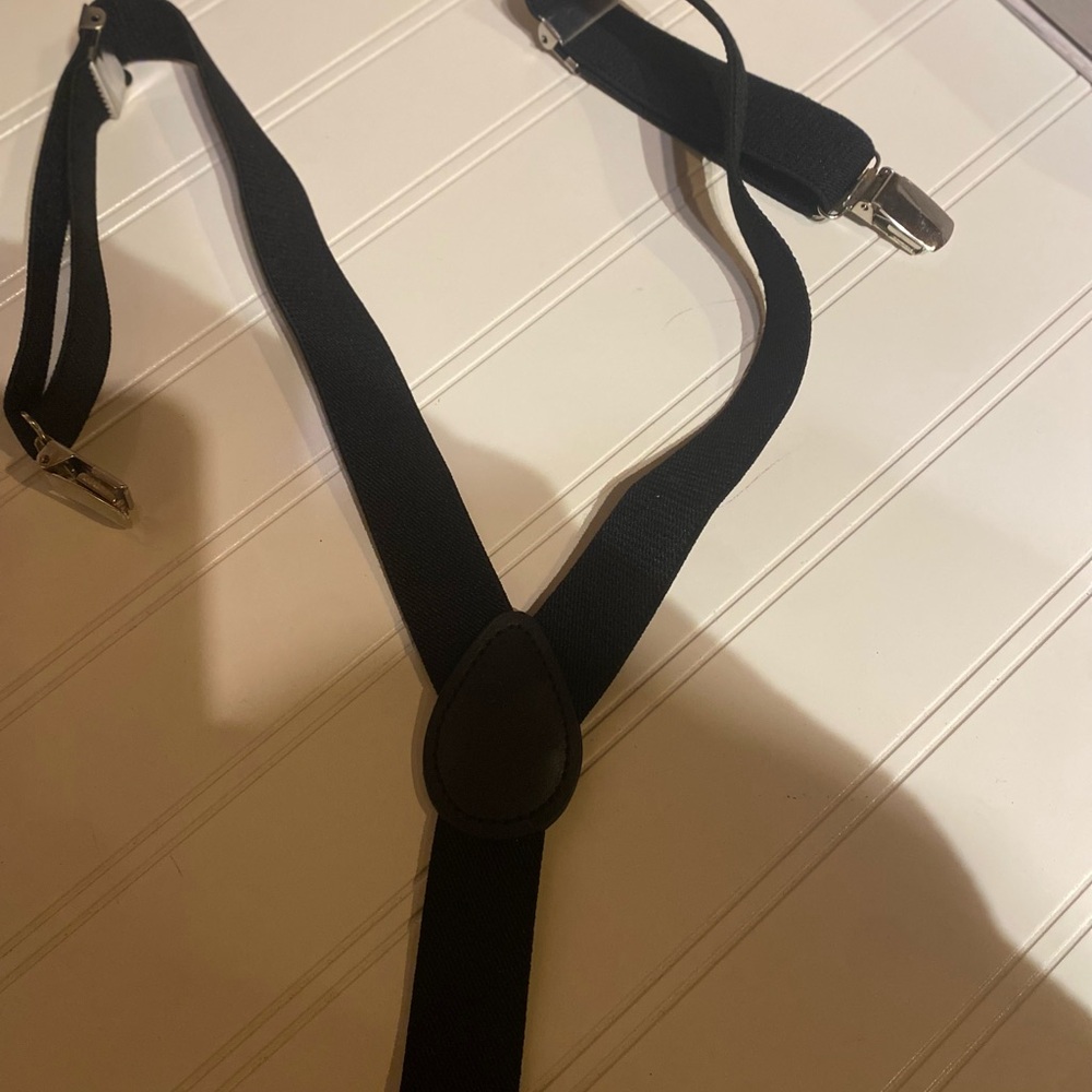 💎3 FOR $15💎Classic Black Kids Suspenders